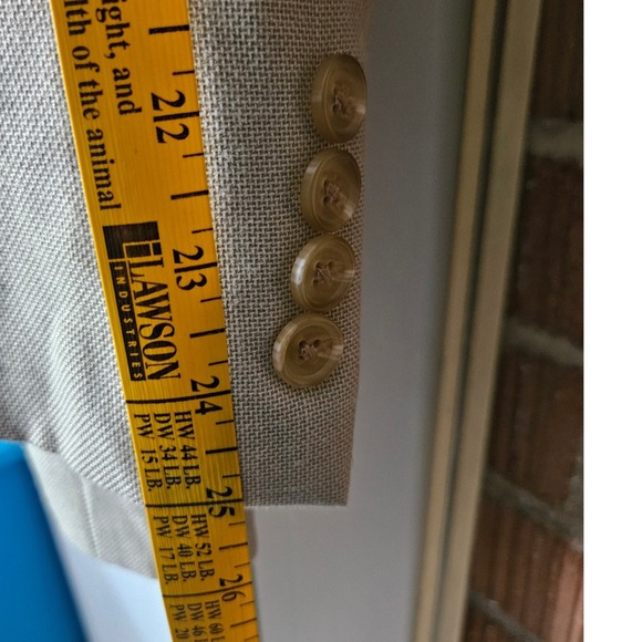 Ralph Lauren Linen Blend Blazer Mens‎ Size 42R  Beige Modern Fit - Picture 9 of 9